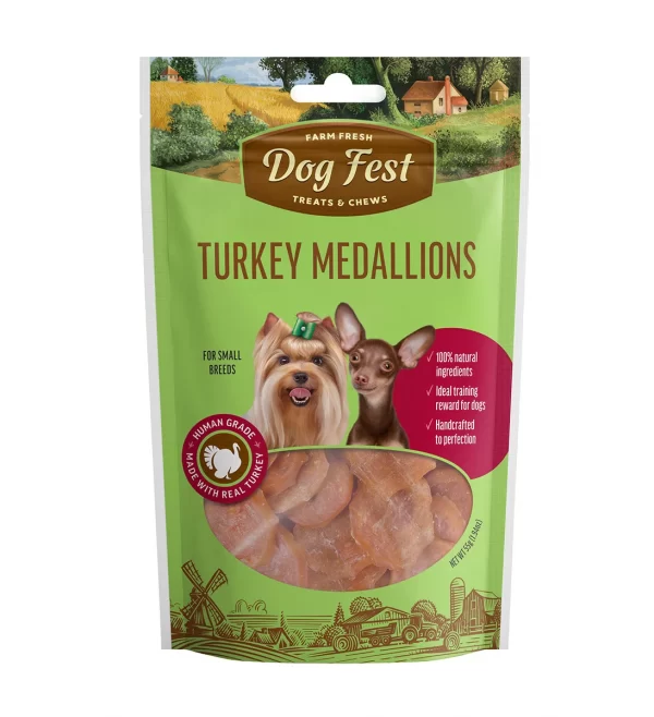 Dog Fest Turkey Medallions