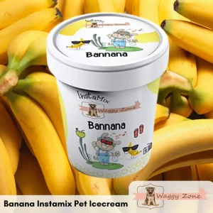 Waggy Zone Ice Cream Banana (Banana) For Dogs