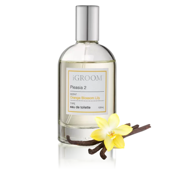 IGroom Pleasia 2 Perfume – Orange Blossom Lilly Scent – Perfume For Dogs 