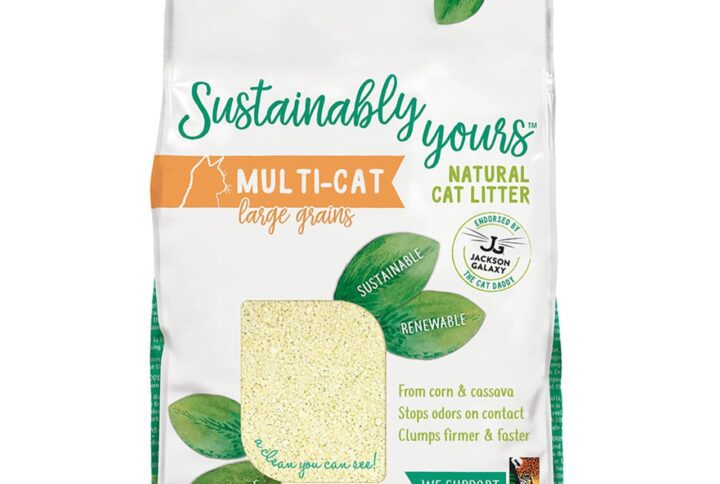 Sustainably Yours Multi Cat Natural Cat Litter Large Grains