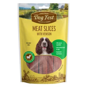 Dog Fest Meat Slices With Venison