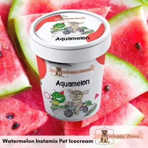 Waggy Zone Ice Cream Aquamelon (Water Melon) – For Dogs