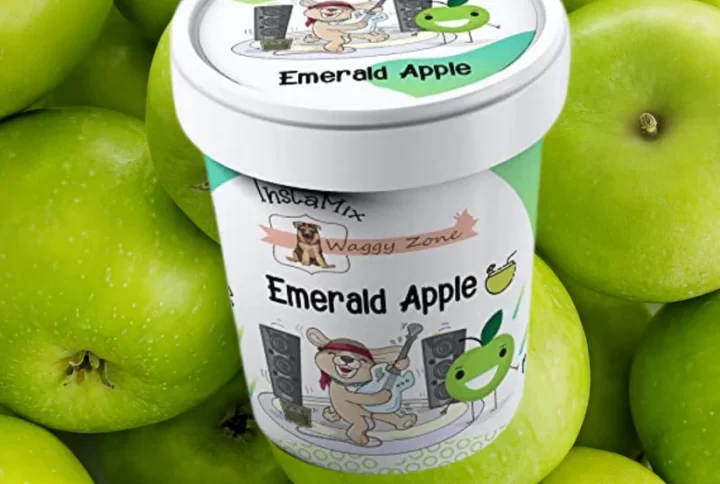 Waggy Zone Ice Cream Emerald Apple (Green Apple) For Dogs