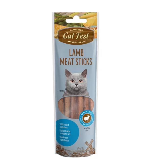 Cat Fest Lamb Meat Sticks – Treats For Cats 