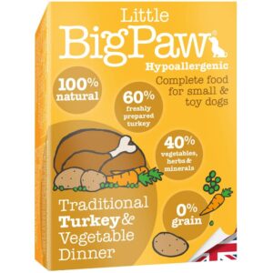 Traditional Turkey & Vegetable Dinner – Wet Food For Dogs