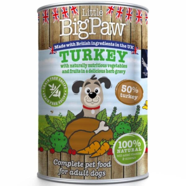 Turkey With Broccoli, Carrots & Cranberry Gravy – Wet Food For Dogs