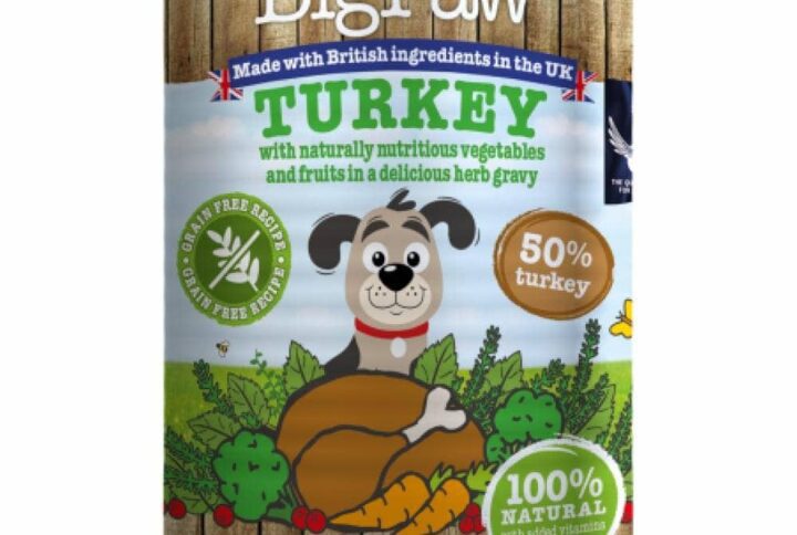 Turkey With Broccoli, Carrots & Cranberry Gravy – Wet Food For Dogs