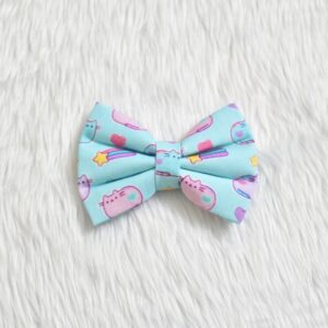 Cute Cat Print Bow For Cats & Dogs