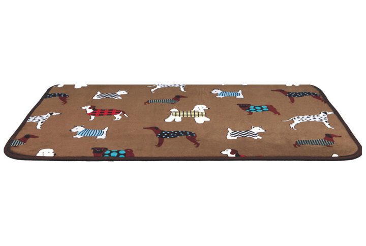 Trixie Fundogs Lying Mat – Brown Color – Mats For Dogs