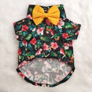 Tropical Floral Shirt For Cats & Dogs