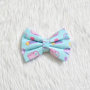 Furvilla Cute Cat Print Bow Tie