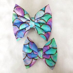 Furvilla Fish Scale Theme Bow