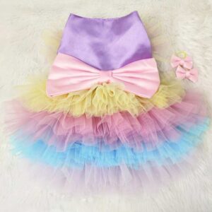 Furvilla Multicolored Pet Fancy Dress Back