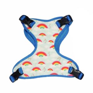 Furvilla Rainbow Harness Leash Set for Dogs