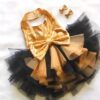Sequin Gold & Black Party Dress – Fancy Dress For Cats & Dogs