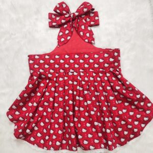 Hello Kitty Backless Summer Dress – Casual Dress For Cats & Dogs