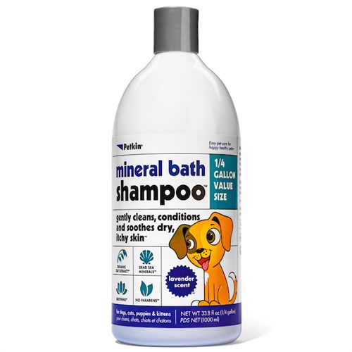 Petkin Mineral Bath Shampoo, Lavender Cats & Dogs