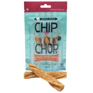 Chip Chops Peanut Butter Twists – Chicken & Peanut Butter Flavor