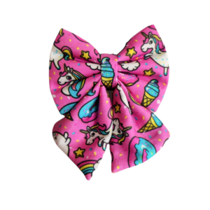 Unicorn Sailor Bow For Cats & Dogs