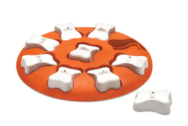 Dog Smart Puzzle – Interactive Toys For Dogs – Orange Color