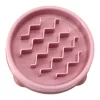 Fun Feeder Slo Bowl For Dogs Pink Color