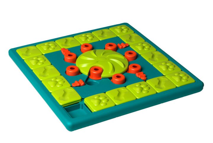 Multipuzzle Interactive Puzzle Toy For Dogs – Blue Color