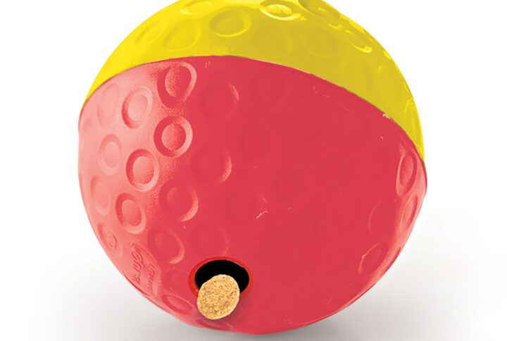 Treat Tumble Ball – Interactive Toys For Dogs – Red Color