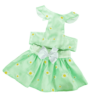 Furvilla Daisy Backless Dress Aqua Green