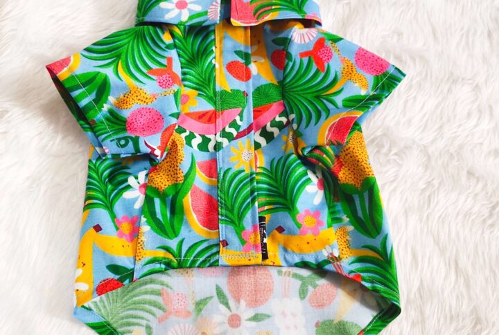 Tropical Fruity Theme Shirt For Cats & Dogs