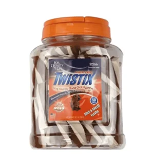 NPIC Twistix Canister Milk & Cheese – Treats For Dogs
