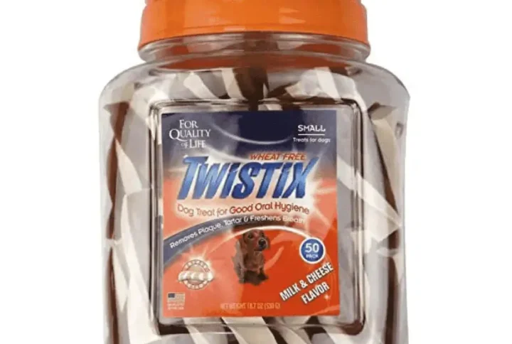 NPIC Twistix Canister Milk & Cheese – Treats For Dogs