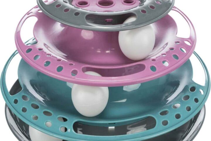Trixie Cat Circle Tower Catch The Balls – Interactive Toy For Cats