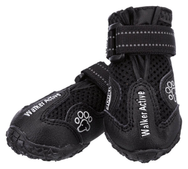 Trixie Walker Active Protective Boots For Dogs – Black Color
