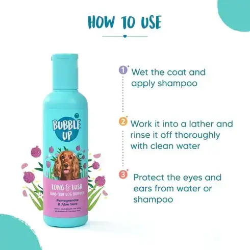 Bubble Up Long Lush Shampoo Usage