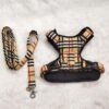 Furvilla Burberry Harness Leash Set Back