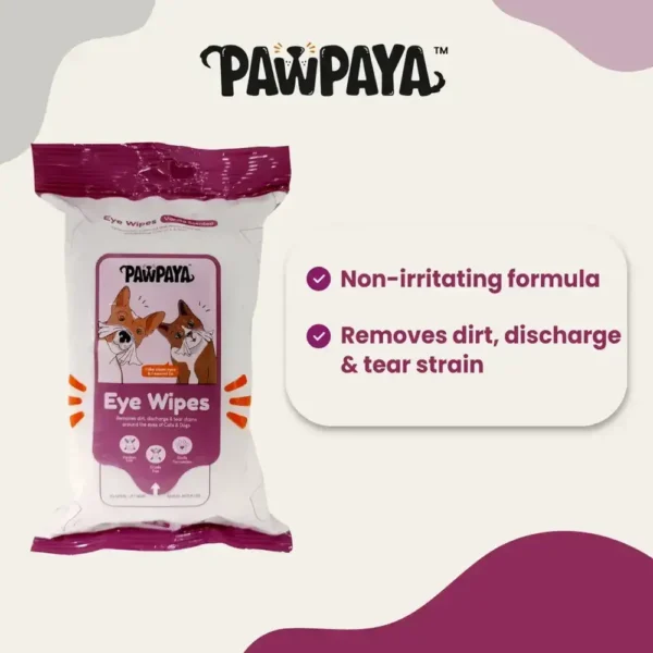 Pawpaya Eye Wipes Props1