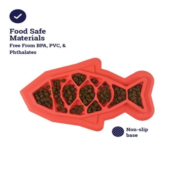 Petstages Fishie Fun Feed Mat Food