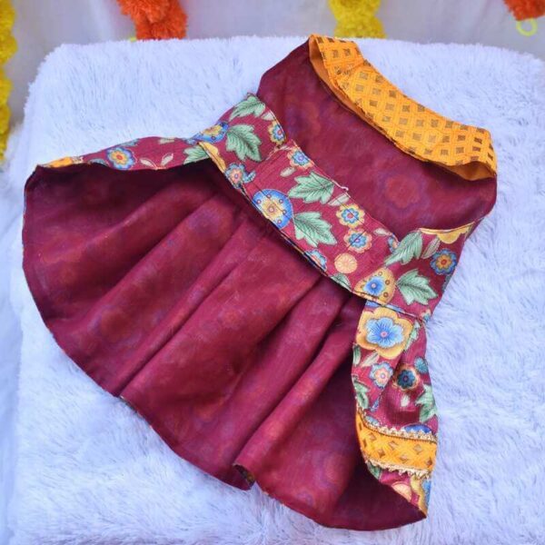 Furvilla Durga Puja Traditional Dress Backside