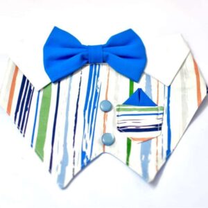 Furvilla Multicolored Tuxedo Bandana