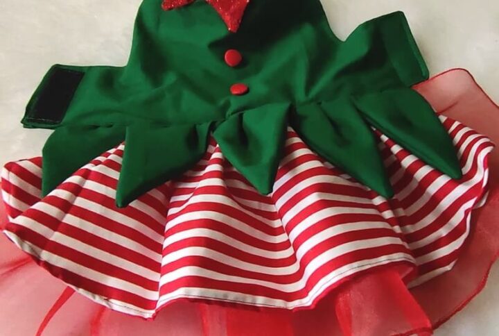 Furvilla Christmas Elf Theme Dress