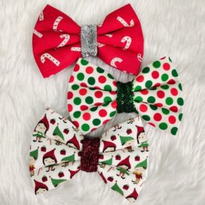 Furvilla Multiple Color Christmas Bow Set 1