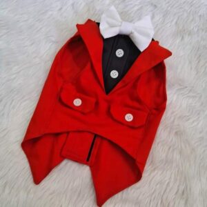 Furvilla Red and Black Wrap Up Tuxedo for cats