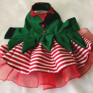 Furvilla Xmas Elf Costume Back