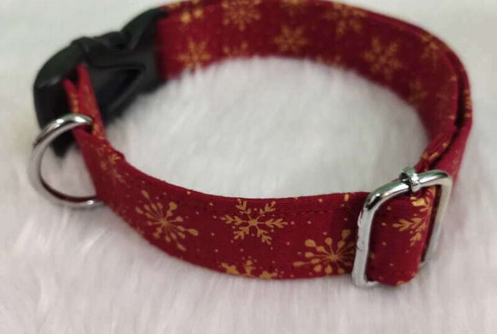 Furvilla Xmas Snowflakes Collar