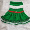 Furvilla Christmas Theme Green Dress without Beret Cap