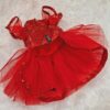 Furvilla Sequin Red Party Dress Back 1