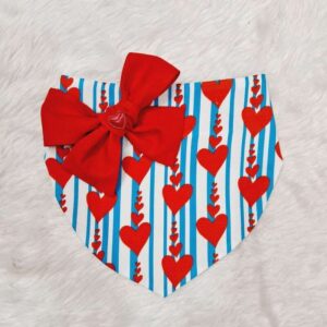 Furvilla Multi Heart Valentines Day Dog Bandana