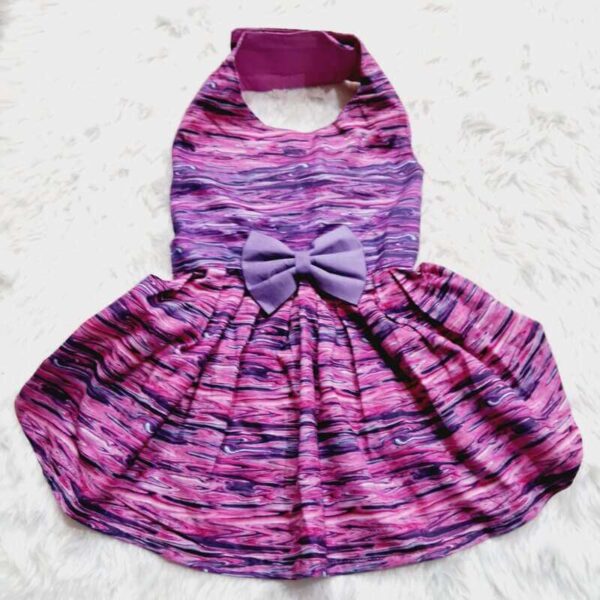Furvilla Purple Multicolored Dress