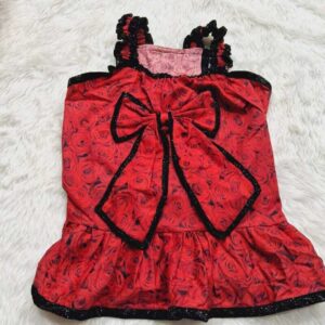 Furvilla Red Floral Dress