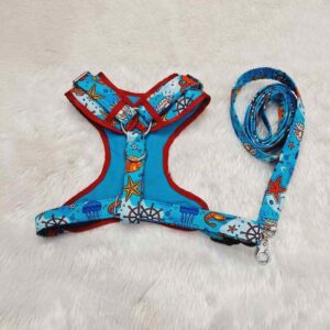 Furvilla Sea Life Harness and Leash Set Back